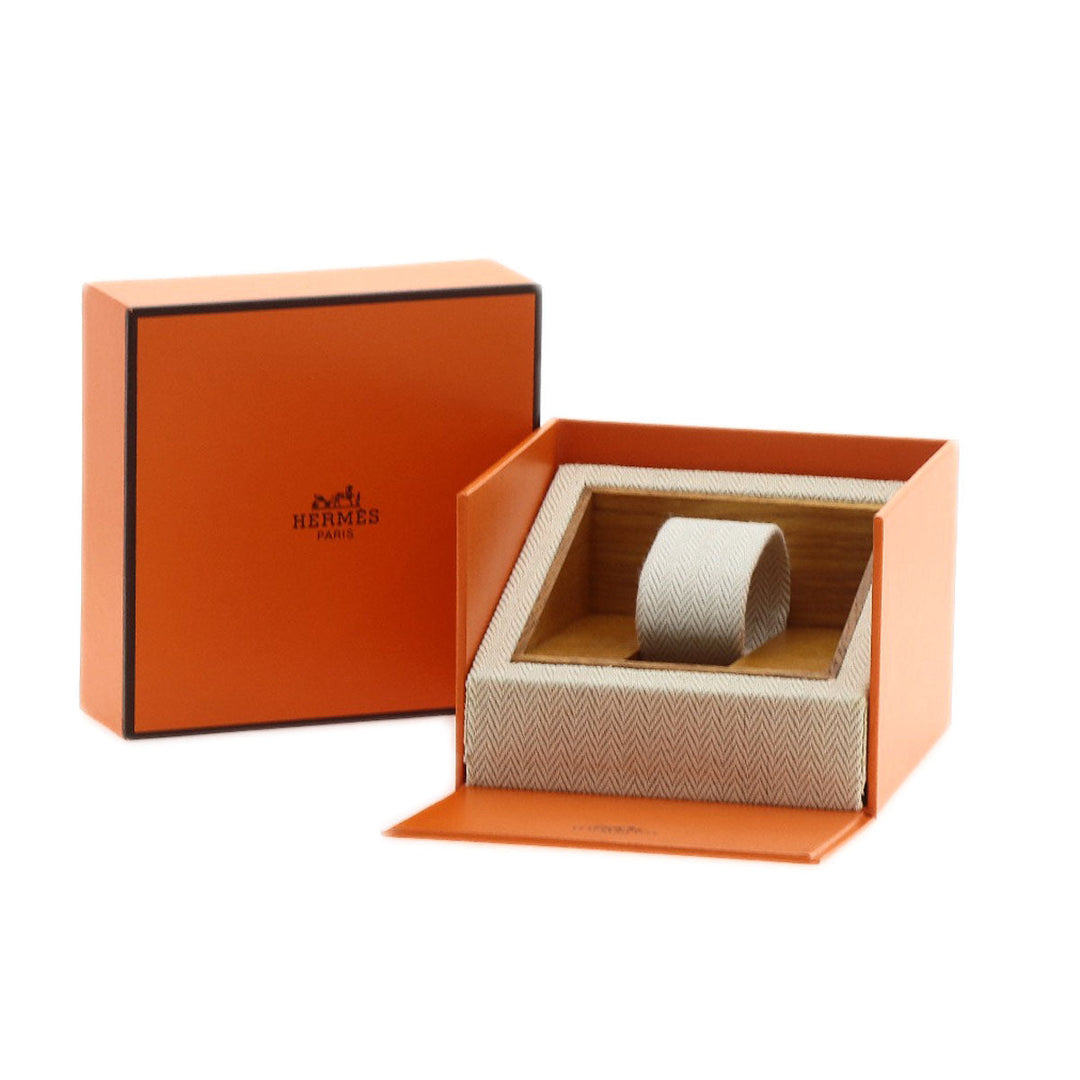 HERMES Watches Quartz HH1.210 Stainless Steel , Stainless Steel Silver H watch Silver dial Women Used Authentic