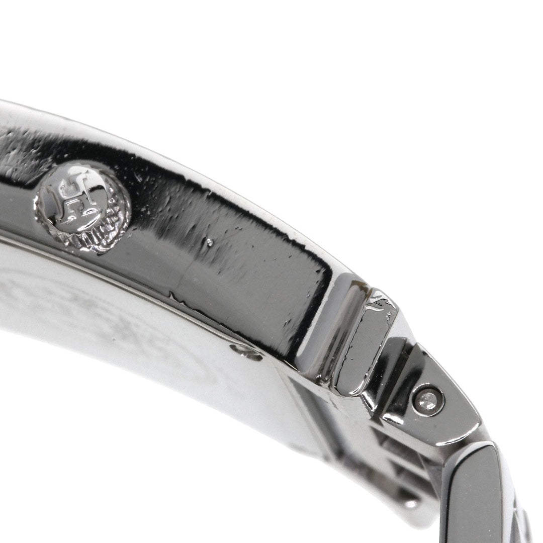 HERMES Watches Quartz HH1.230 Stainless Steel, Stainless Steel, Diamond Silver H Watch Bezel Diamond Ivory dial Women Used Authentic