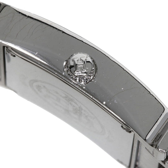 HERMES Watches Quartz HH1.230 Stainless Steel, Stainless Steel, Diamond Silver H Watch Bezel Diamond Ivory dial Women Used Authentic