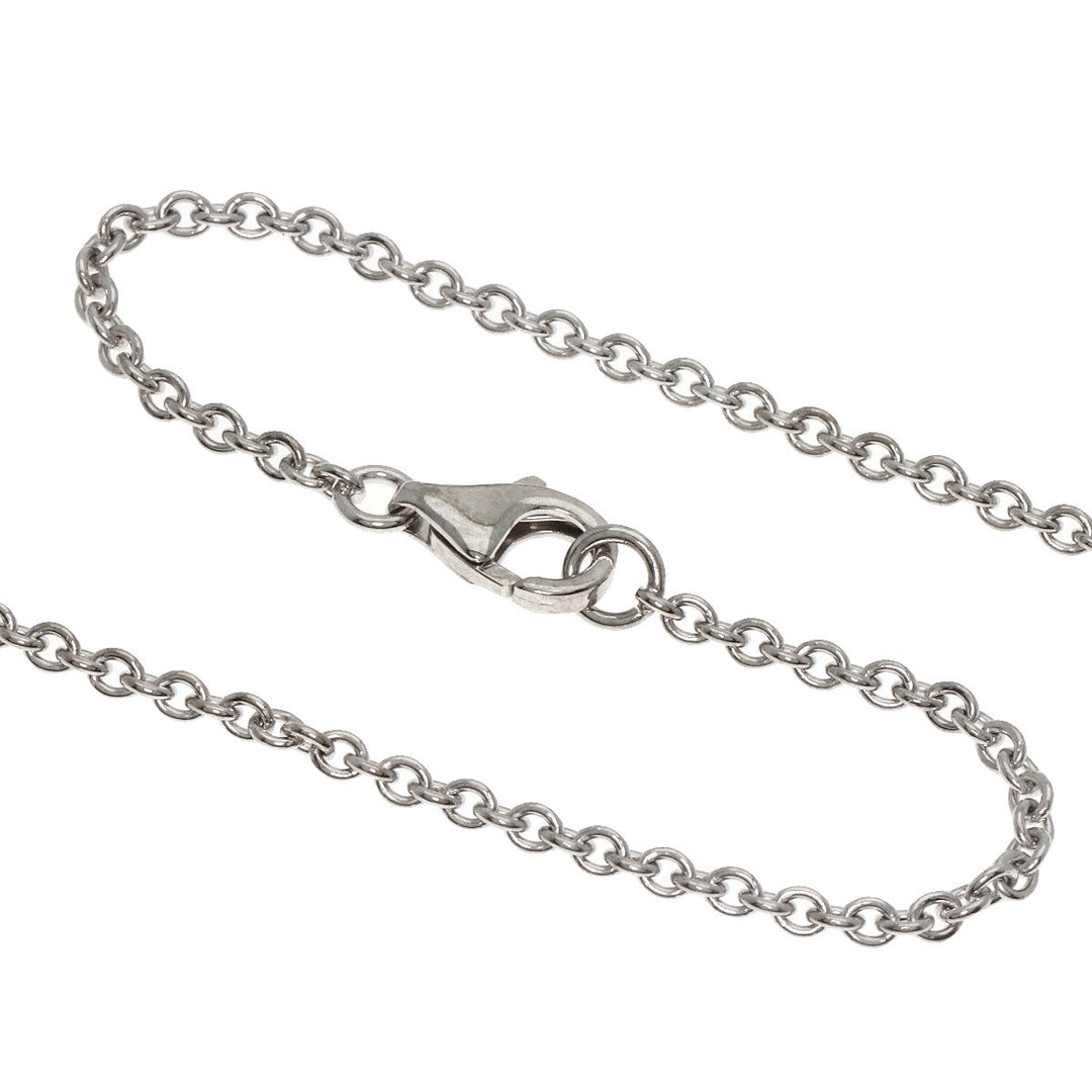 CARTIER Necklace K18WG Silver Baby love