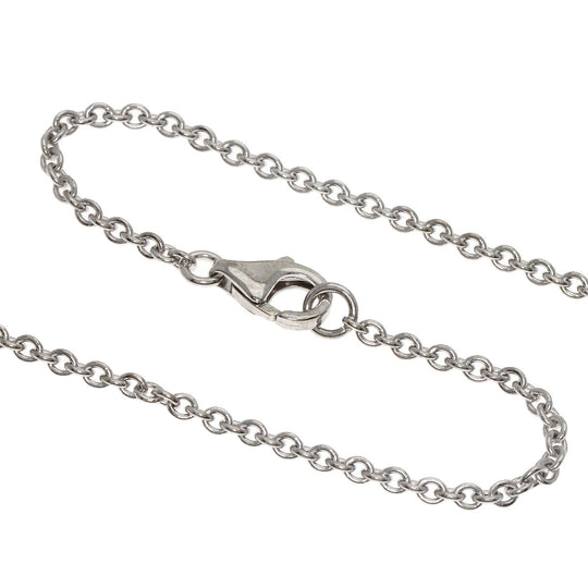 CARTIER Necklace K18WG Silver Baby love