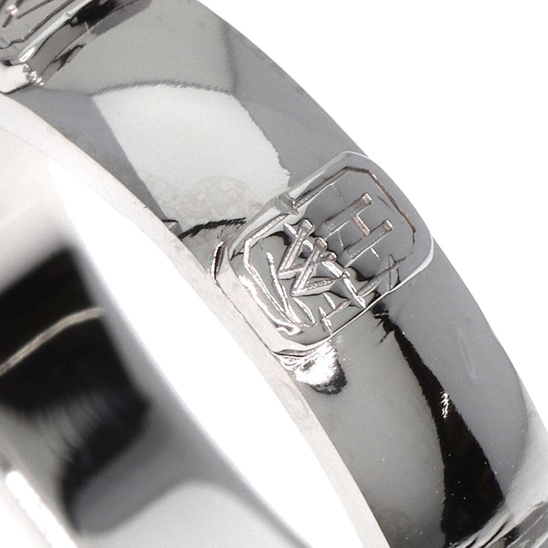 HARRY WINSTON Ring K18WG Silver HW logo diamond