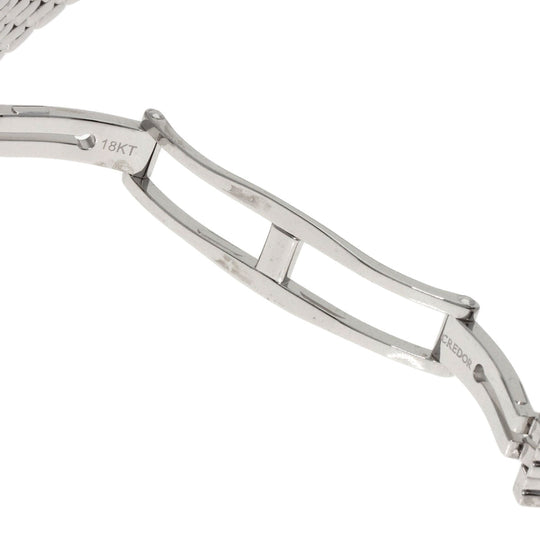 SEIKO Watches Quartz 1E70-0DD0 K18WG, K18WG, Diamond Silver CREDOR Bezel Diamond lapis lazuli dial Women Used Authentic