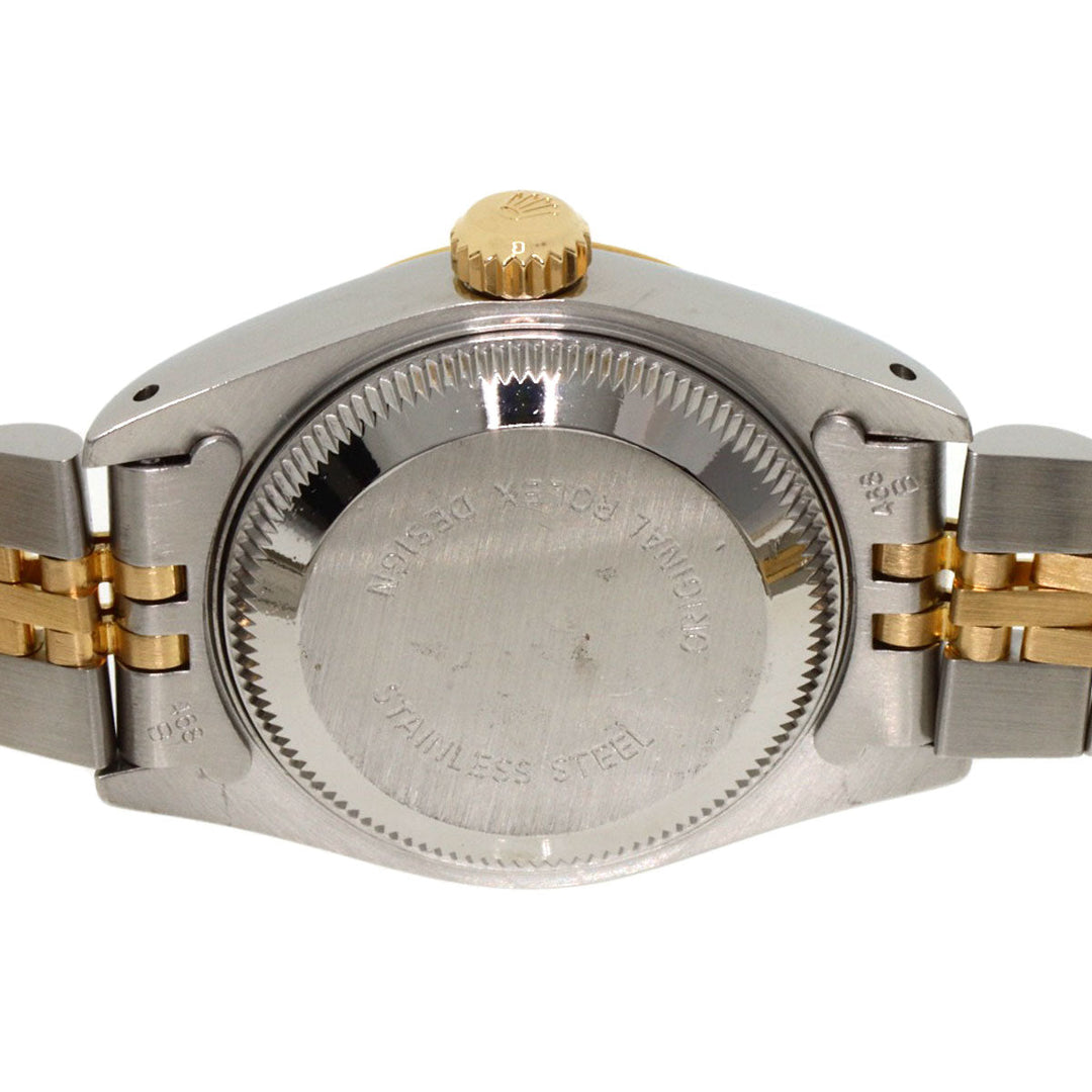 ROLEX Watches Mechanical Automatic 69173 Stainless Steel , SSxK18YG , K18YG gold Datejust gold dial Women Used Authentic