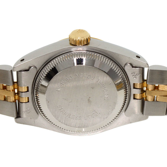 ROLEX Watches Mechanical Automatic 69173 Stainless Steel , SSxK18YG , K18YG gold Datejust gold dial Women Used Authentic