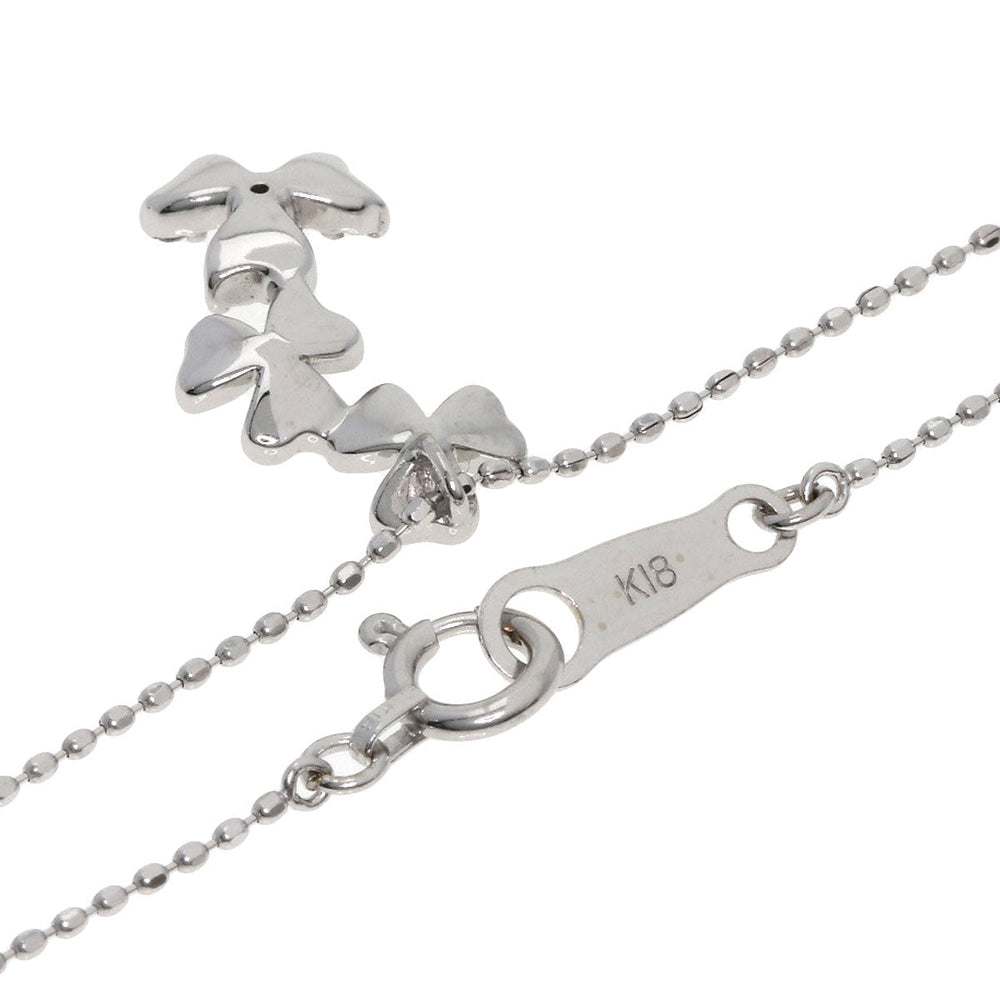 VANDOME Necklace K18WG Silver diamond