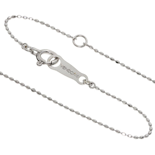 VANDOME Necklace K18WG Silver diamond