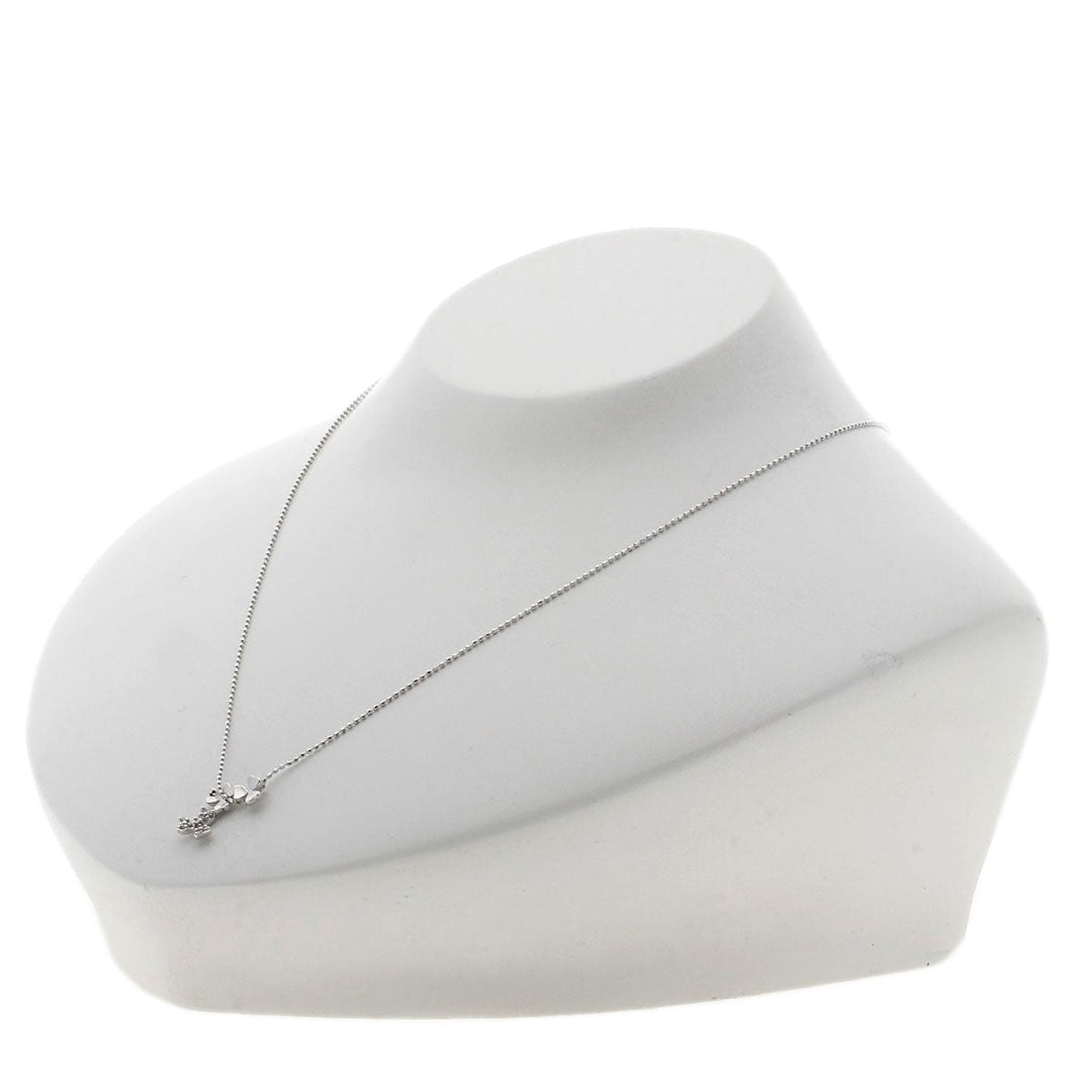VANDOME Necklace K18WG Silver diamond