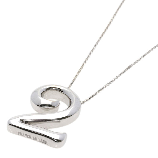 FRANCK MULLER Necklace K18WG Silver Talisman No.2