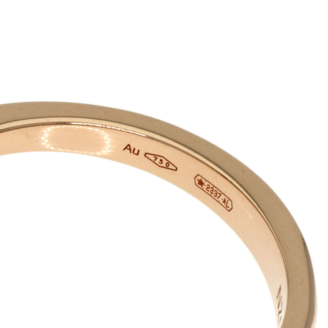 BVLGARI Ring 18K Pink Gold gold Fiorever Diamond #49 Women Used Authentic