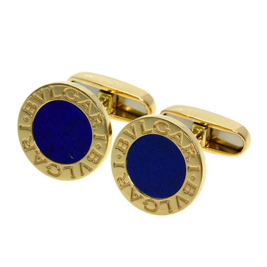 BVLGARI cuffs 18K Yellow Gold gold Bulgari Bulgari Lapis Lazuli mens Used Authentic
