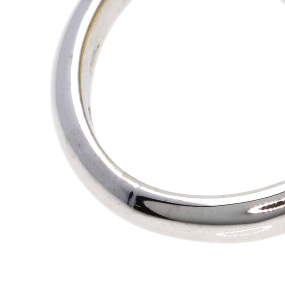 BVLGARI Ring K18WG Silver BVLGARI BVLGARI FLIP ONYX
