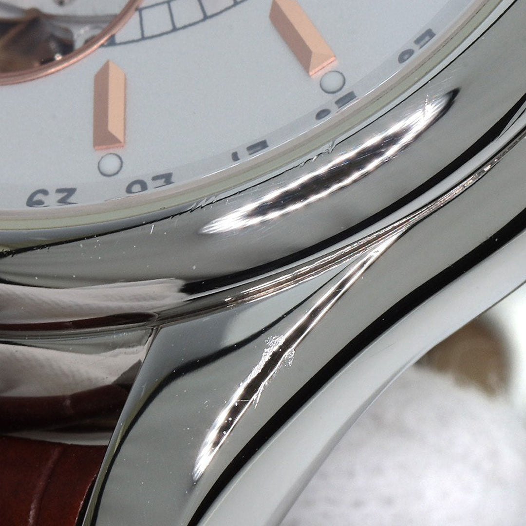 FREDERIQUE CONSTANT Watches Mechanical Automatic FC-330/335X6B4/6 Stainless Steel, Leather Silver Classic Heartbeat Moon Face Silver dial mens Used Authentic