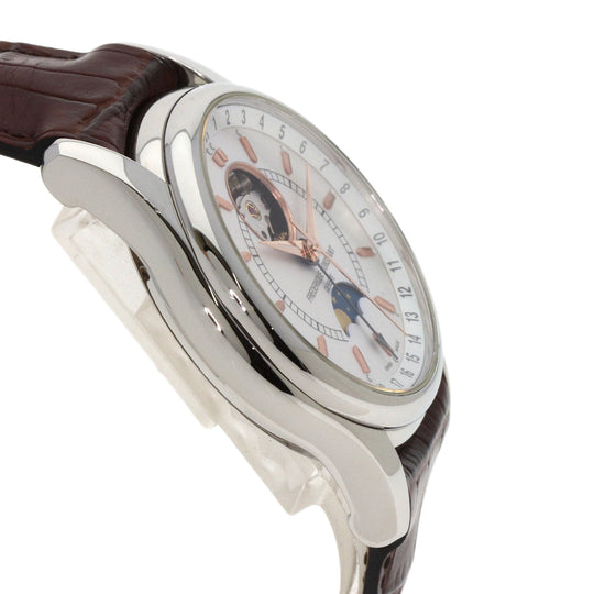 FREDERIQUE CONSTANT Watches Mechanical Automatic FC-330/335X6B4/6 Stainless Steel, Leather Silver Classic Heartbeat Moon Face Silver dial mens Used Authentic