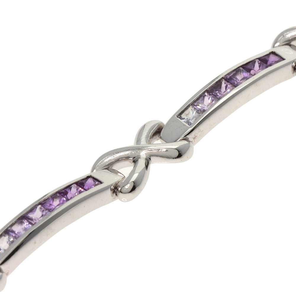 JUNE bracelet K18WG Silver sapphire
