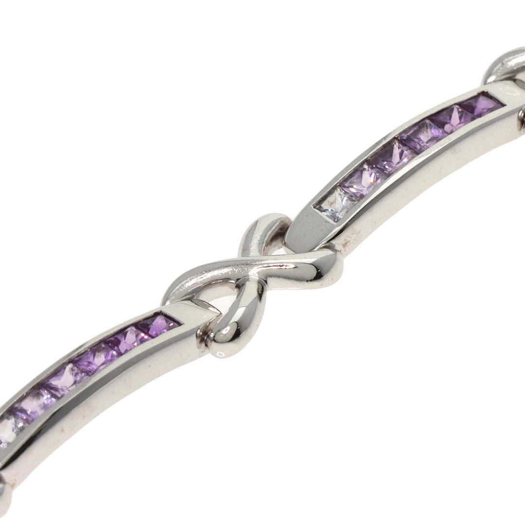 JUNE bracelet K18WG Silver sapphire