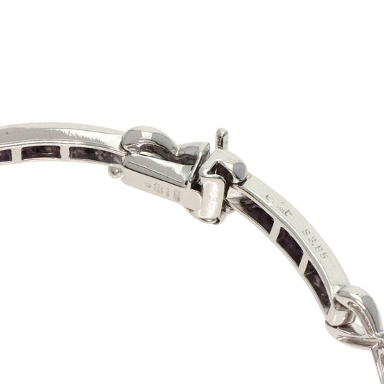 JUNE bracelet K18WG Silver sapphire