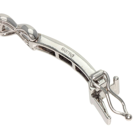 JUNE bracelet K18WG Silver sapphire