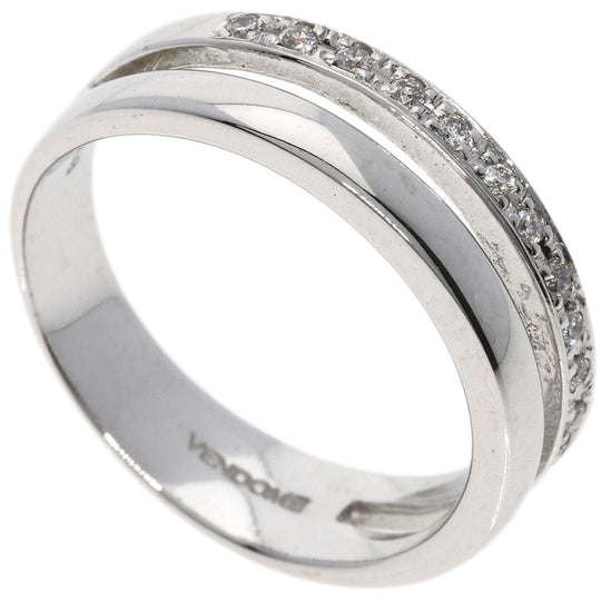 VANDOME Ring K18WG Silver diamond