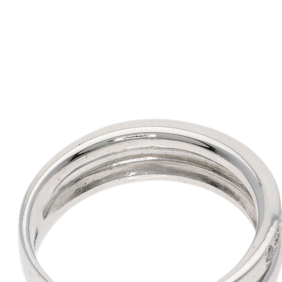VANDOME Ring K18WG Silver diamond