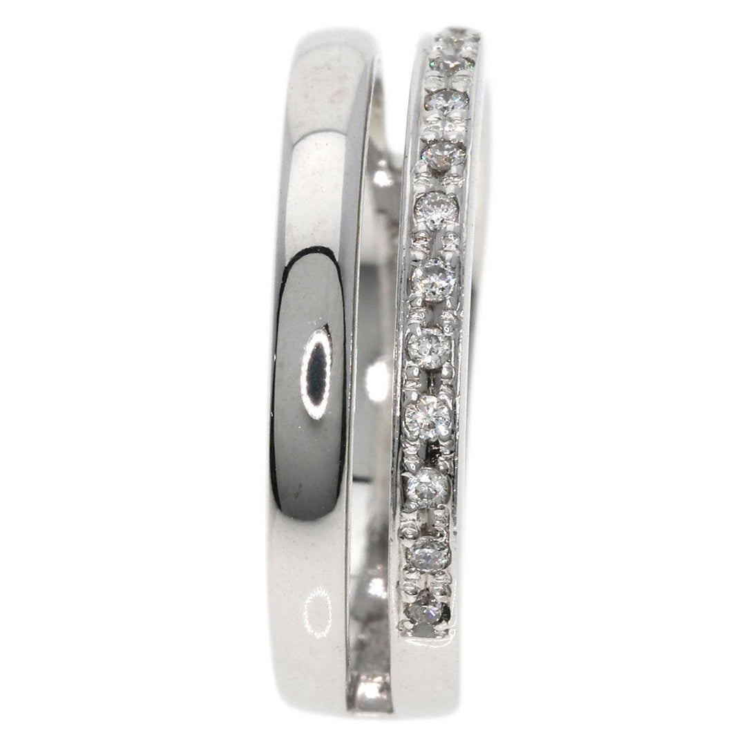 VANDOME Ring K18WG Silver diamond