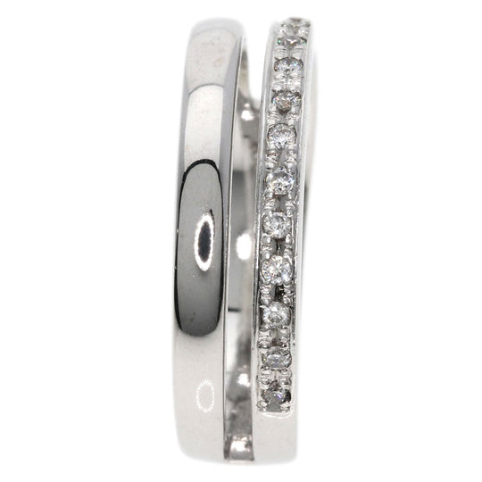 VANDOME Ring K18WG Silver diamond