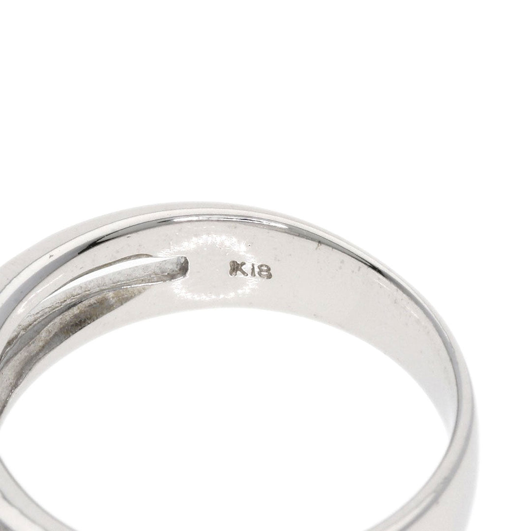 VANDOME Ring K18WG Silver diamond