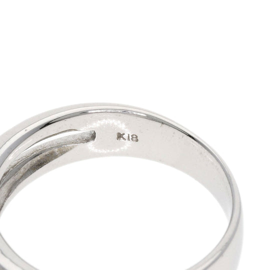 VANDOME Ring K18WG Silver diamond