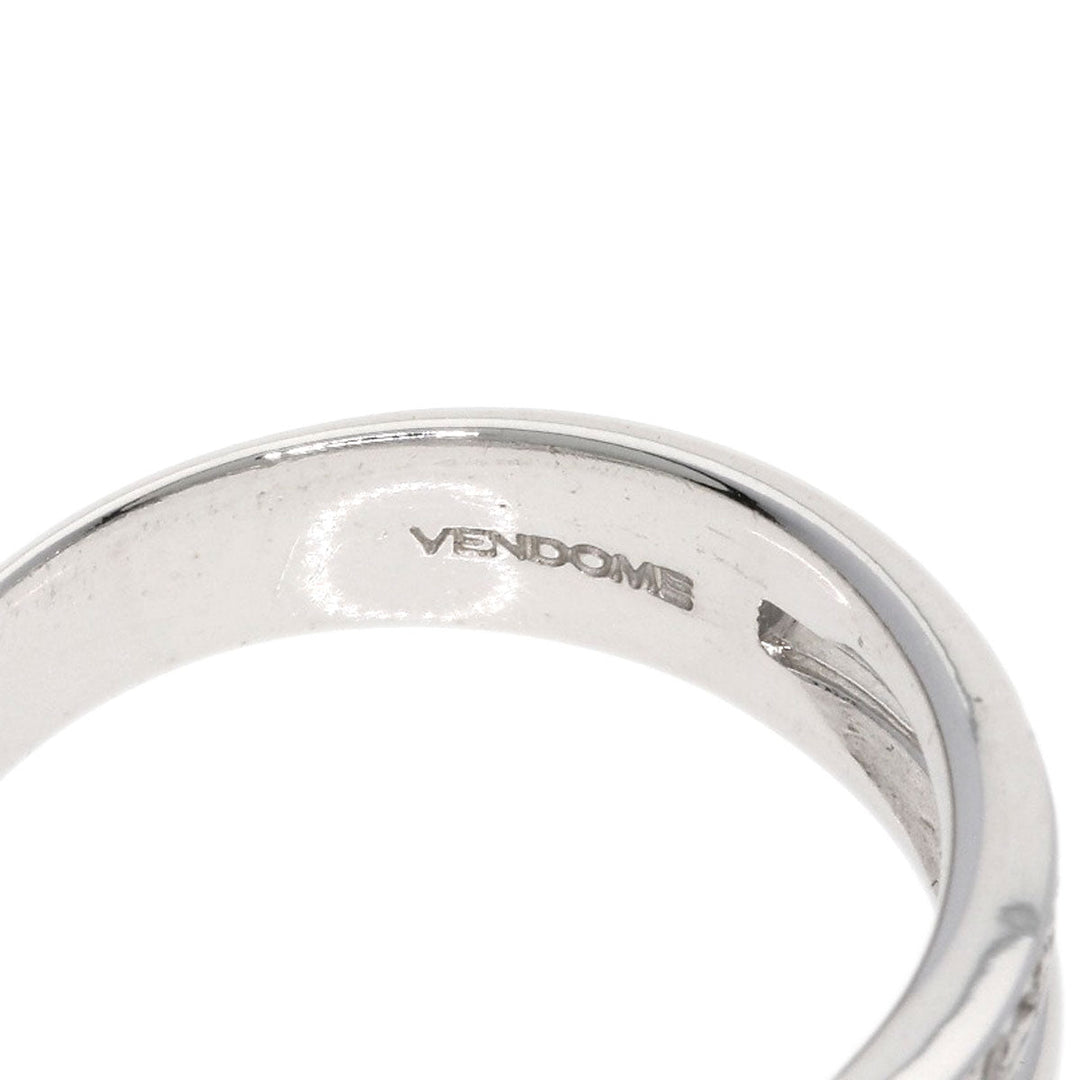 VANDOME Ring K18WG Silver diamond