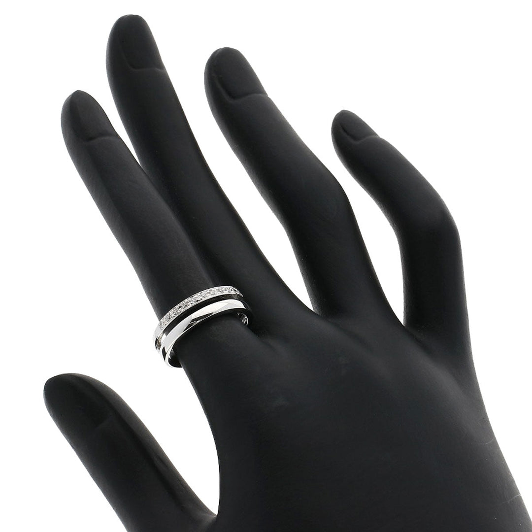 VANDOME Ring K18WG Silver diamond