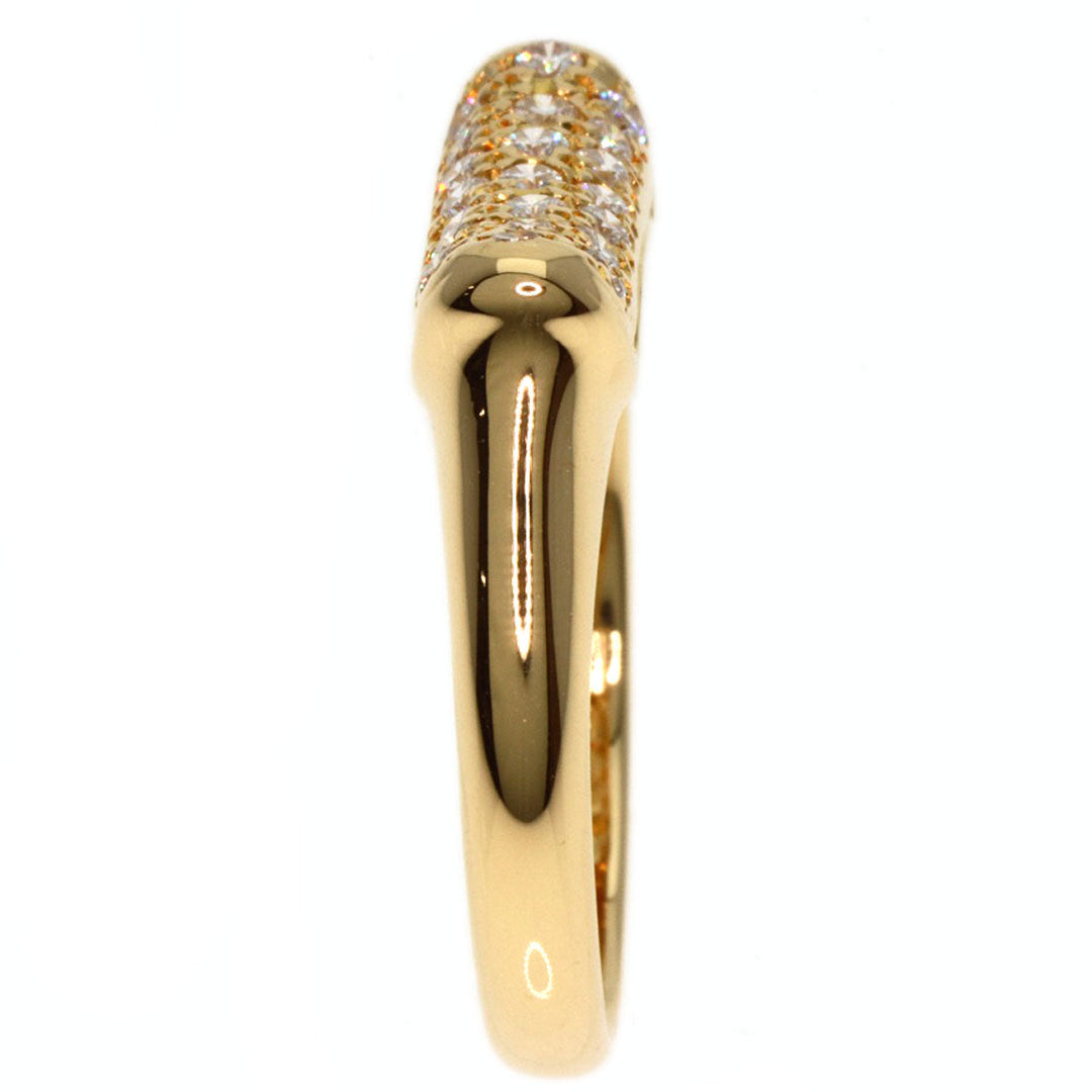 POLA Ring 18K Yellow Gold gold diamond Women Used Authentic