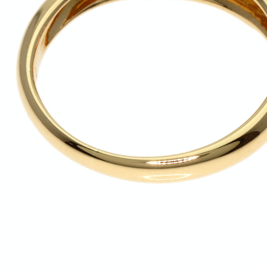 POLA Ring 18K Yellow Gold gold diamond Women Used Authentic