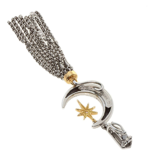 NOBUKO ISHIKAWA Pendant top K18WG Silver as Time Diamond