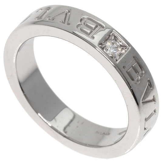 BVLGARI Ring K18WG Silver BVLGARI BVLGARI 1P Diamond