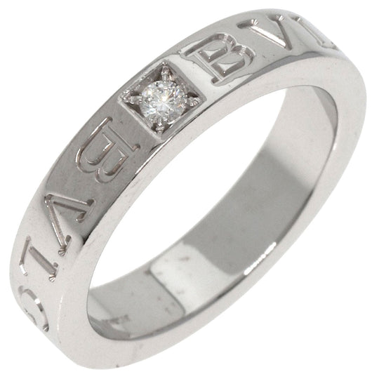 BVLGARI Ring K18WG Silver BVLGARI BVLGARI 1P Diamond