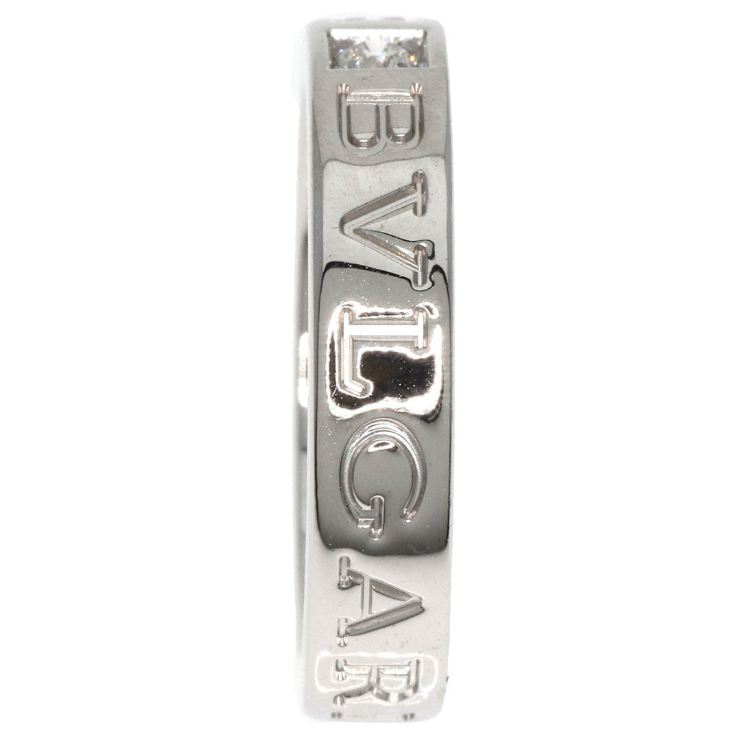 BVLGARI Ring K18WG Silver BVLGARI BVLGARI 1P Diamond