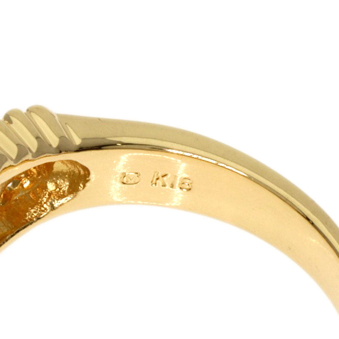 MIKIMOTO Ring 18K Yellow Gold gold diamond