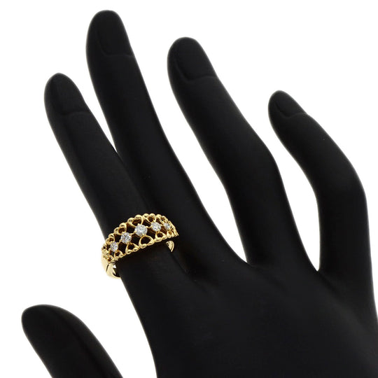 MIKIMOTO Ring 18K Yellow Gold gold diamond
