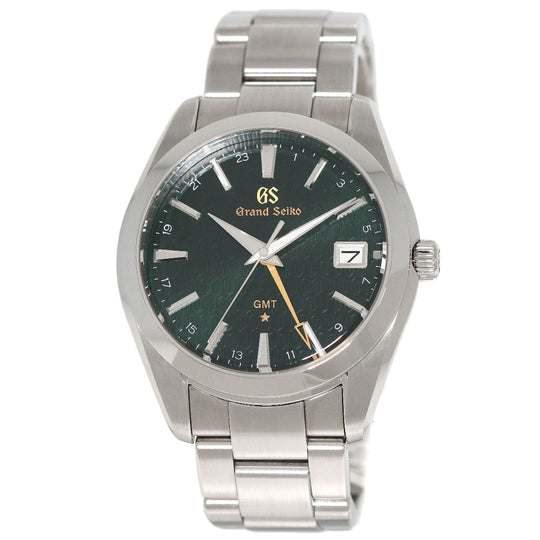 SEIKO Watches Quartz SBGN007 Stainless Steel , Stainless Steel Silver Grand Seiko Caliber 9F 25th Anniversary Limited Edition green dial mens Used Authentic