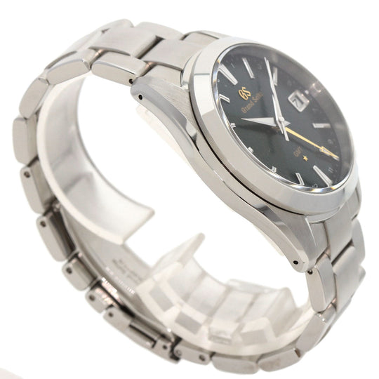 SEIKO Watches Quartz SBGN007 Stainless Steel , Stainless Steel Silver Grand Seiko Caliber 9F 25th Anniversary Limited Edition green dial mens Used Authentic