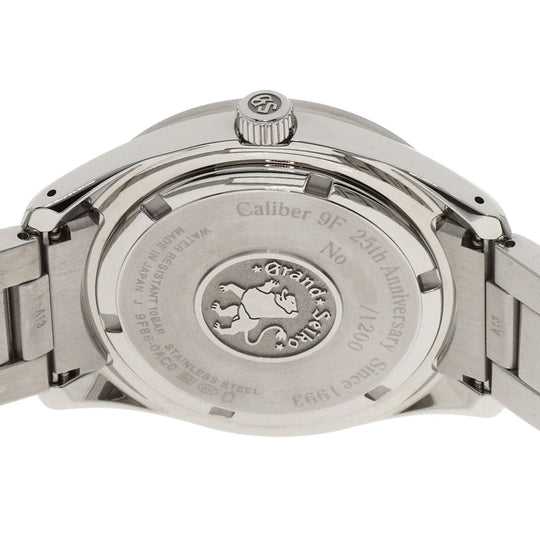 SEIKO Watches Quartz SBGN007 Stainless Steel , Stainless Steel Silver Grand Seiko Caliber 9F 25th Anniversary Limited Edition green dial mens Used Authentic