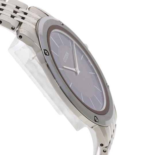 CITIZEN Watches Eco Drive AR5050-51L 8826-T025340 Stainless Steel , Stainless Steel Silver Eco Drive One blue dial mens Used Authentic