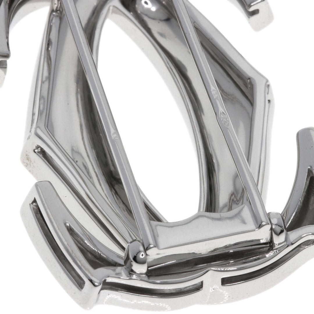 CARTIER Brooch K18WG Silver Penelope Women Used Authentic