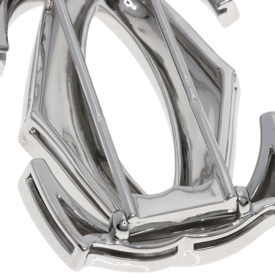 CARTIER Brooch K18WG Silver Penelope Women Used Authentic