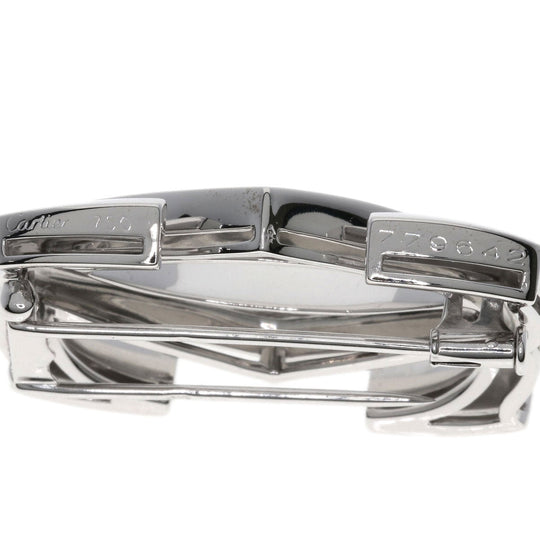 CARTIER Brooch K18WG Silver Penelope Women Used Authentic