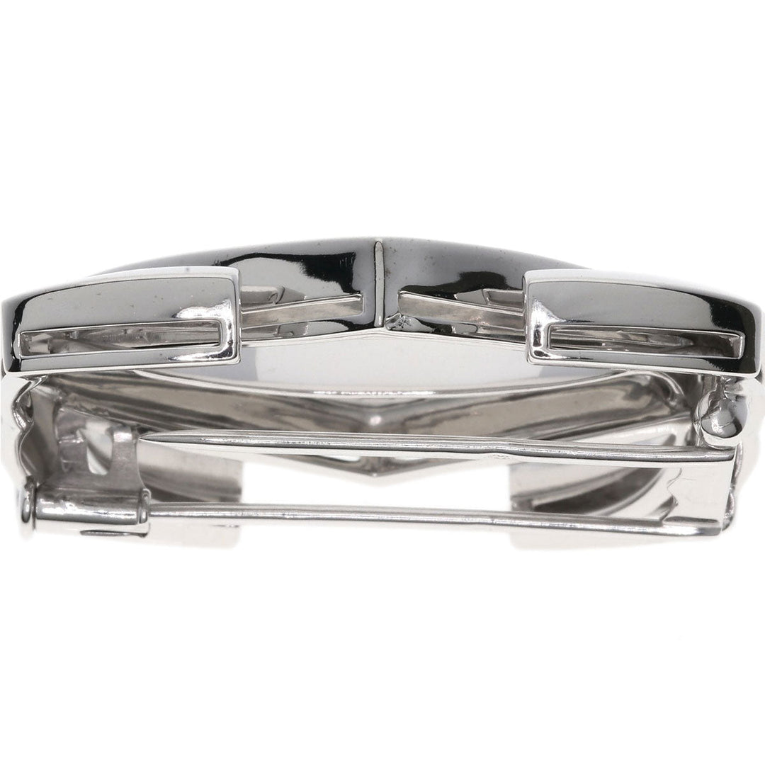 CARTIER Brooch K18WG Silver Penelope Women Used Authentic