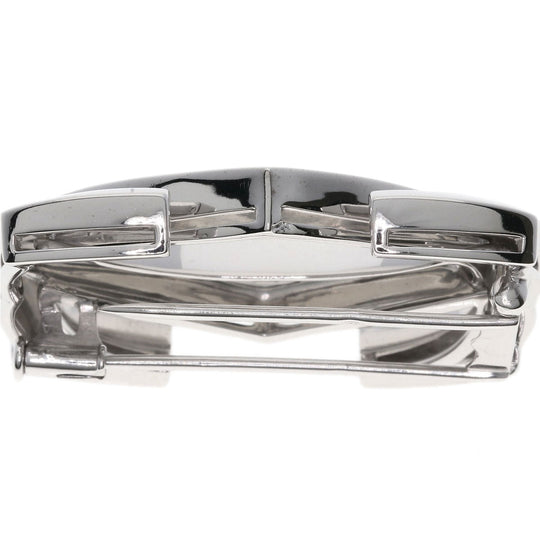 CARTIER Brooch K18WG Silver Penelope Women Used Authentic