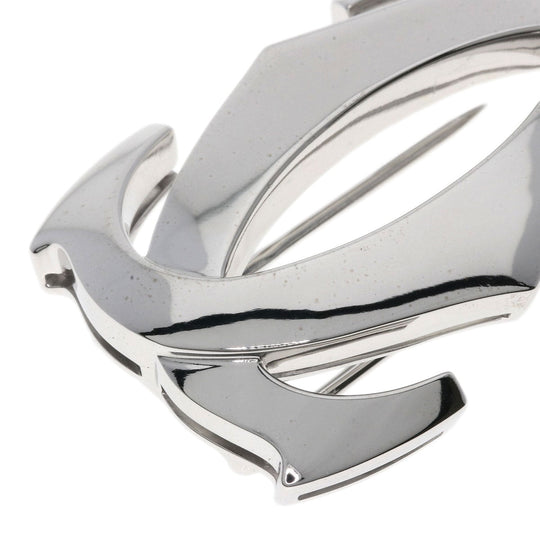 CARTIER Brooch K18WG Silver Penelope Women Used Authentic