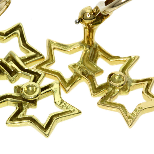 TIFFANY&Co. Earring 18K Yellow Gold gold Triple star Women Used Authentic