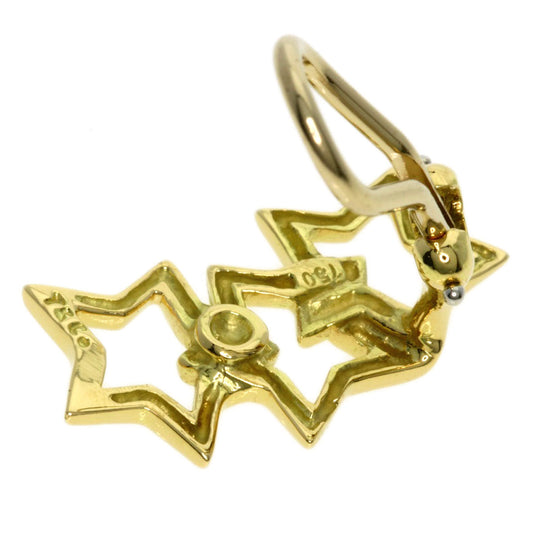 TIFFANY&Co. Earring 18K Yellow Gold gold Triple star Women Used Authentic